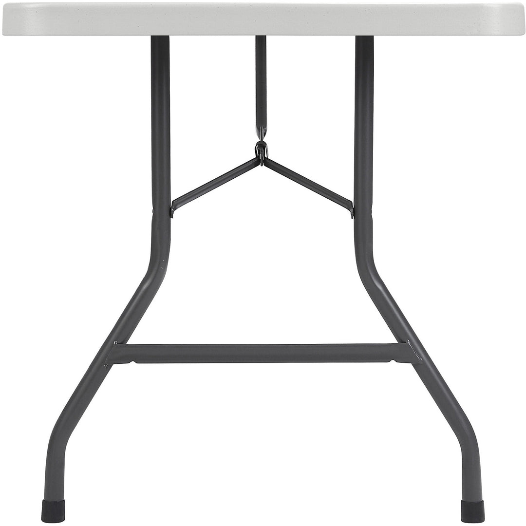 Image of Lorell Folding Table, 750 lb Capacity, 72"x30"x29-1/4", Platinum