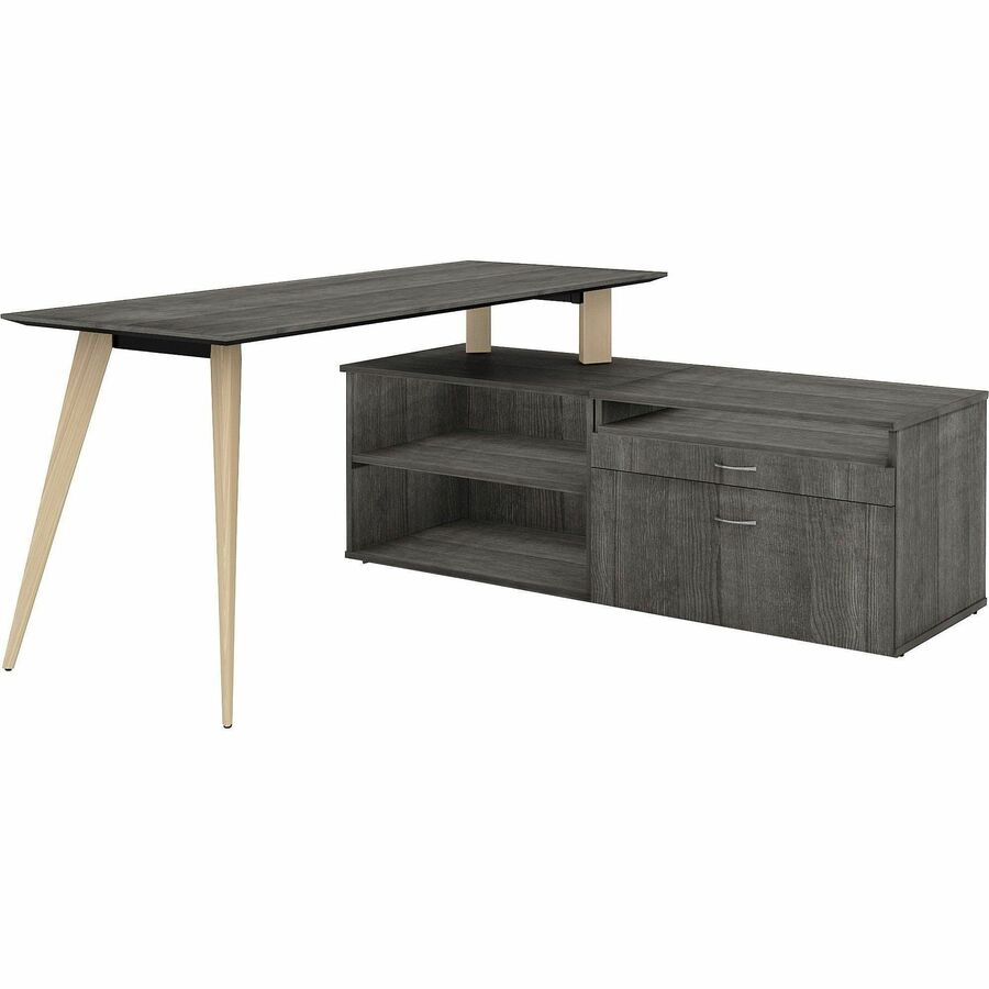 Image of Lorell Tabletop, f/Relevance Leg Frames, 59-7/8"x29-1/2"x1", CCL