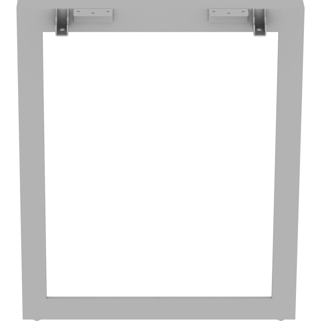 Image of Lorell Side Leg,Desk-height, f/23-5/8"D Desktop,23-1/4"x28-1/2", SR