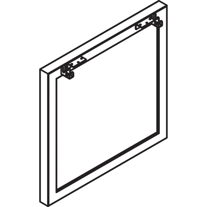 Image of Lorell Side Leg,Desk-height, f/23-5/8"D Desktop,23-1/4"x28-1/2", SR