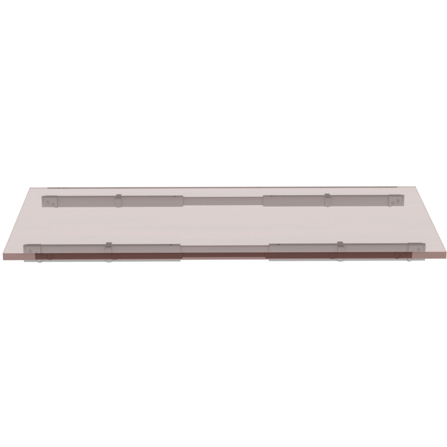 Image of Lorell Crossbar Set, f/Leg Frame, Adj., 43"W to 67"W, 2/ST, SR