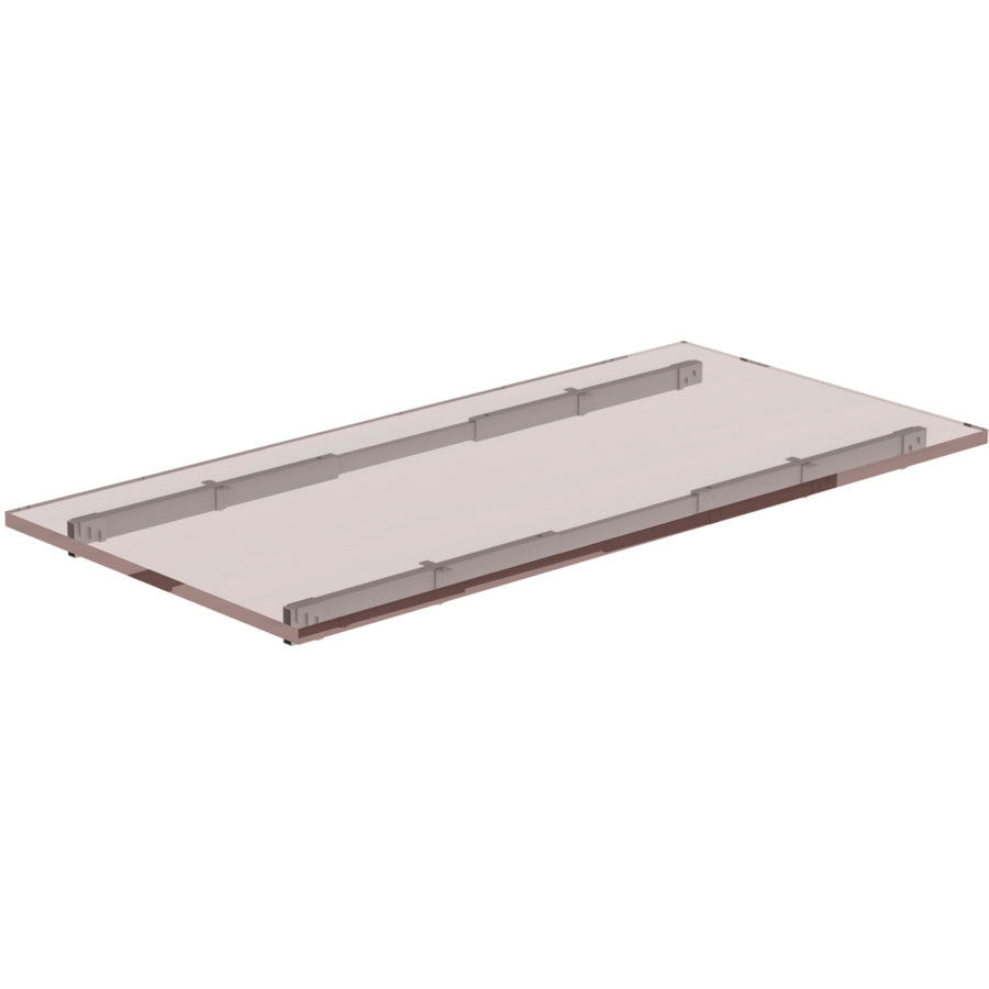 Image of Lorell Crossbar Set, f/Leg Frame, Adj., 43"W to 67"W, 2/ST, SR