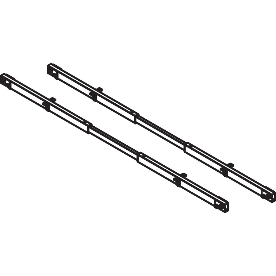 Image of Lorell Crossbar Set, f/Leg Frame, Adj., 43"W to 67"W, 2/ST, SR