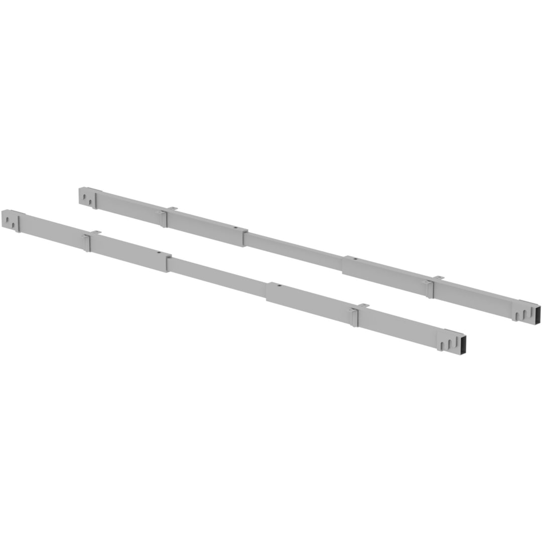 Image of Lorell Crossbar Set, f/Leg Frame, Adj., 43"W to 67"W, 2/ST, SR