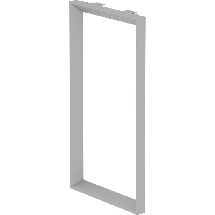 Image of Lorell Side Leg Frame, f/Standing Height, 23-1/4"x40-3/8", Silver