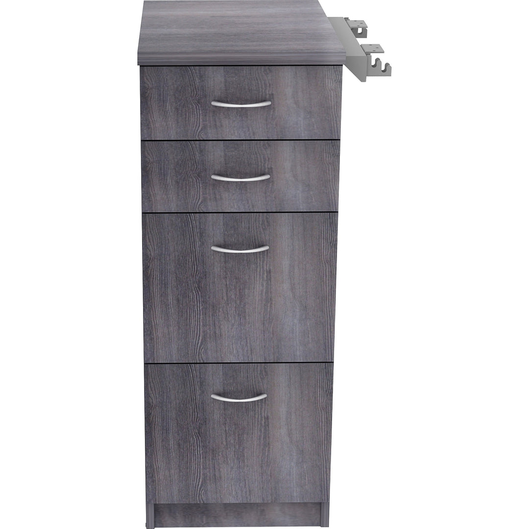 Image of Lorell File Cabinet, 4 Drawers, 15-1/2"x23-5/8"x40-3/8", CCL