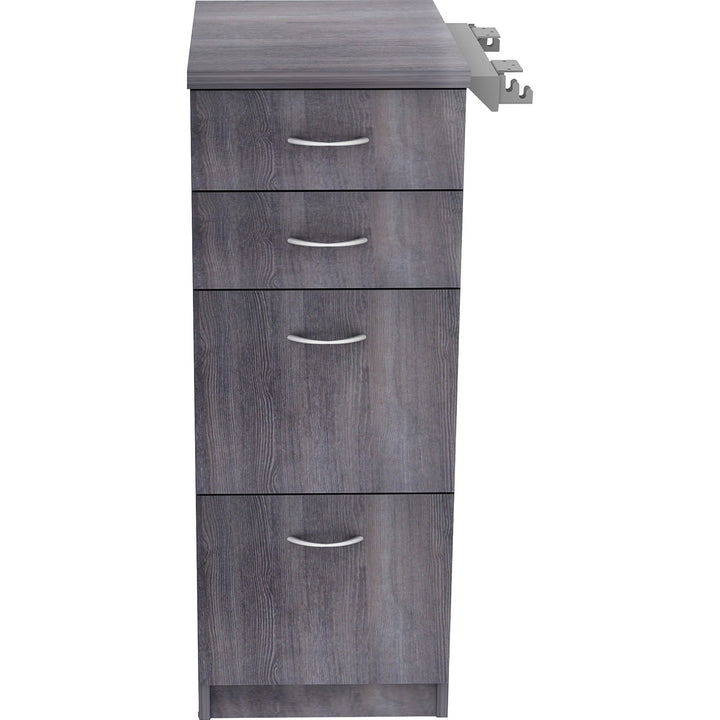 Image of Lorell File Cabinet, 4 Drawers, 15-1/2"x23-5/8"x40-3/8", CCL