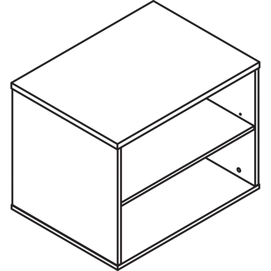 Image of Lorell 16214 Relevance Series Storage Cabinet Credenza w/No Doors