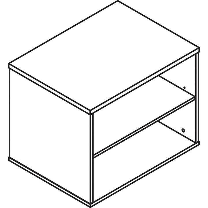 Image of Lorell 16214 Relevance Series Storage Cabinet Credenza w/No Doors