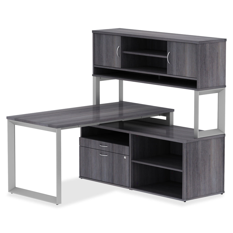 Image of Lorell 16214 Relevance Series Storage Cabinet Credenza w/No Doors