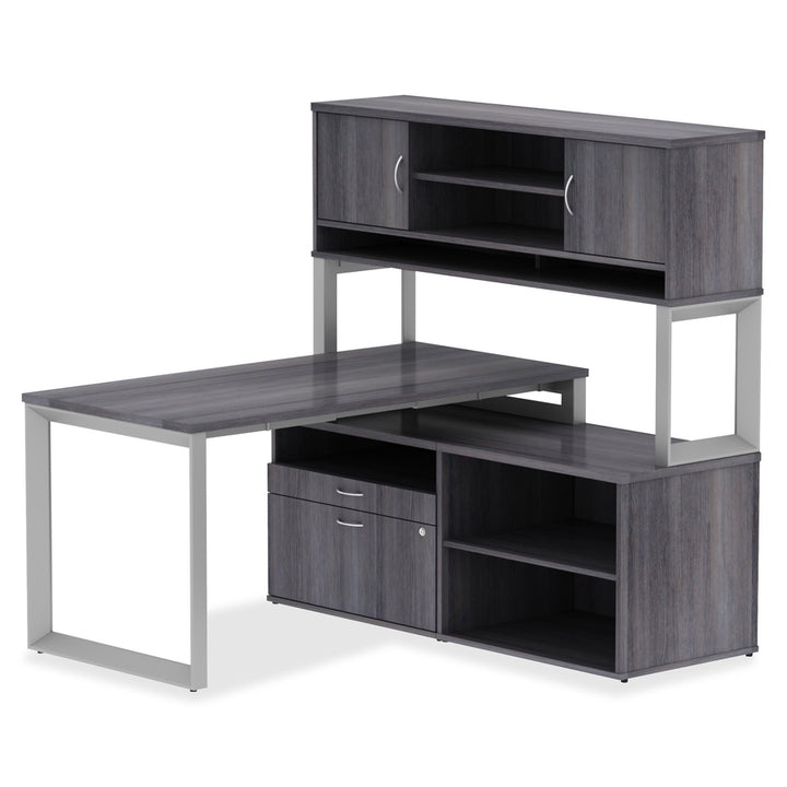 Image of Lorell 16214 Relevance Series Storage Cabinet Credenza w/No Doors