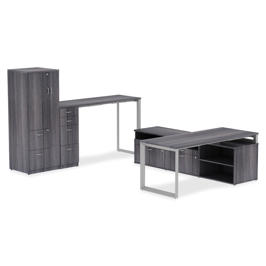 Image of Lorell 16214 Relevance Series Storage Cabinet Credenza w/No Doors