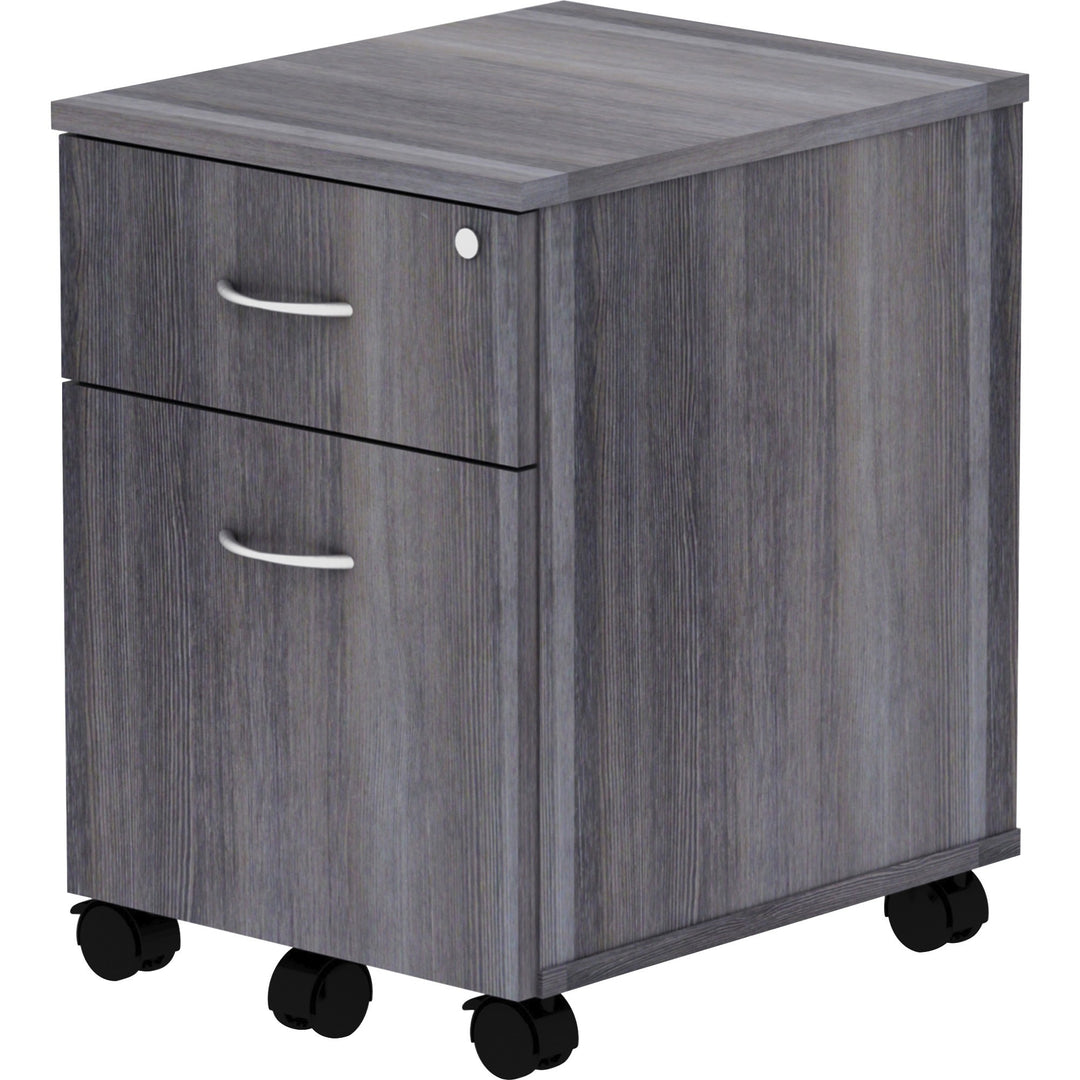 Image of Lorell Pedestal, Mobile, B/F, 15-3/4"x19-7/8"x22-7/8", CCL