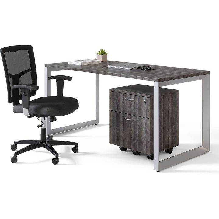 Image of Lorell Pedestal, Mobile, B/F, 15-3/4"x19-7/8"x22-7/8", CCL
