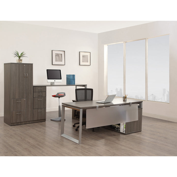 Image of Lorell 16219 Relevance Series Freestanding Hutch
