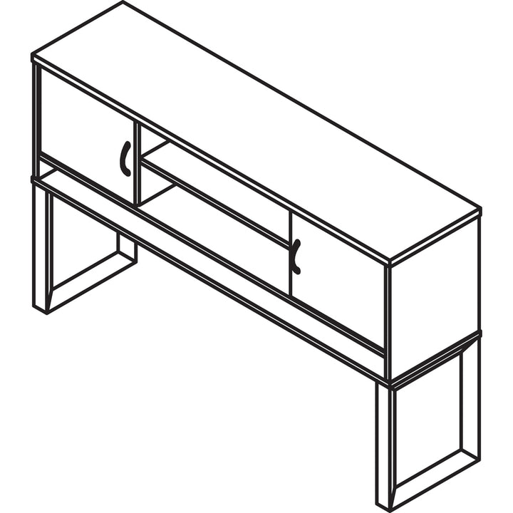 Image of Lorell 16219 Relevance Series Freestanding Hutch