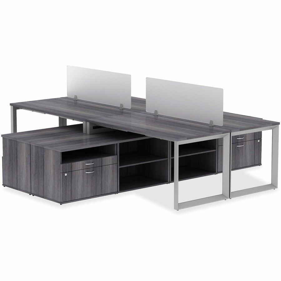 Image of Lorell Modesty/Privacy Panel, f/71-5/8"W Desks, 59"x15-3/4", CL