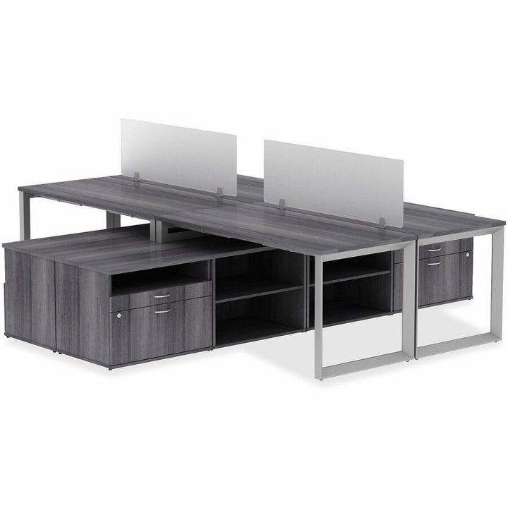 Image of Lorell Modesty/Privacy Panel, f/71-5/8"W Desks, 59"x15-3/4", CL