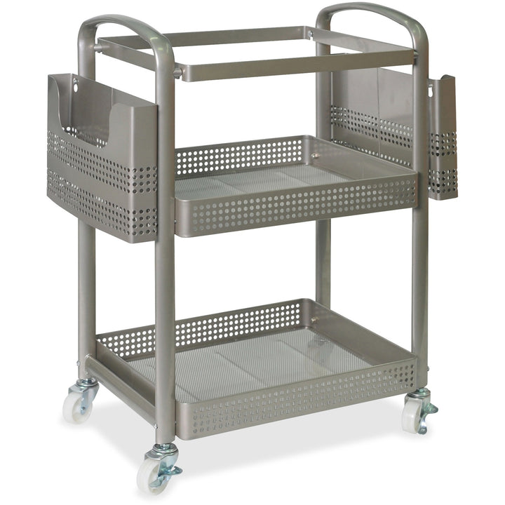 Image of Lorell Mobile File Cart, Heavy-Duty, 22-2/5"Wx12-1/2"Lx25-1/4"H, SR