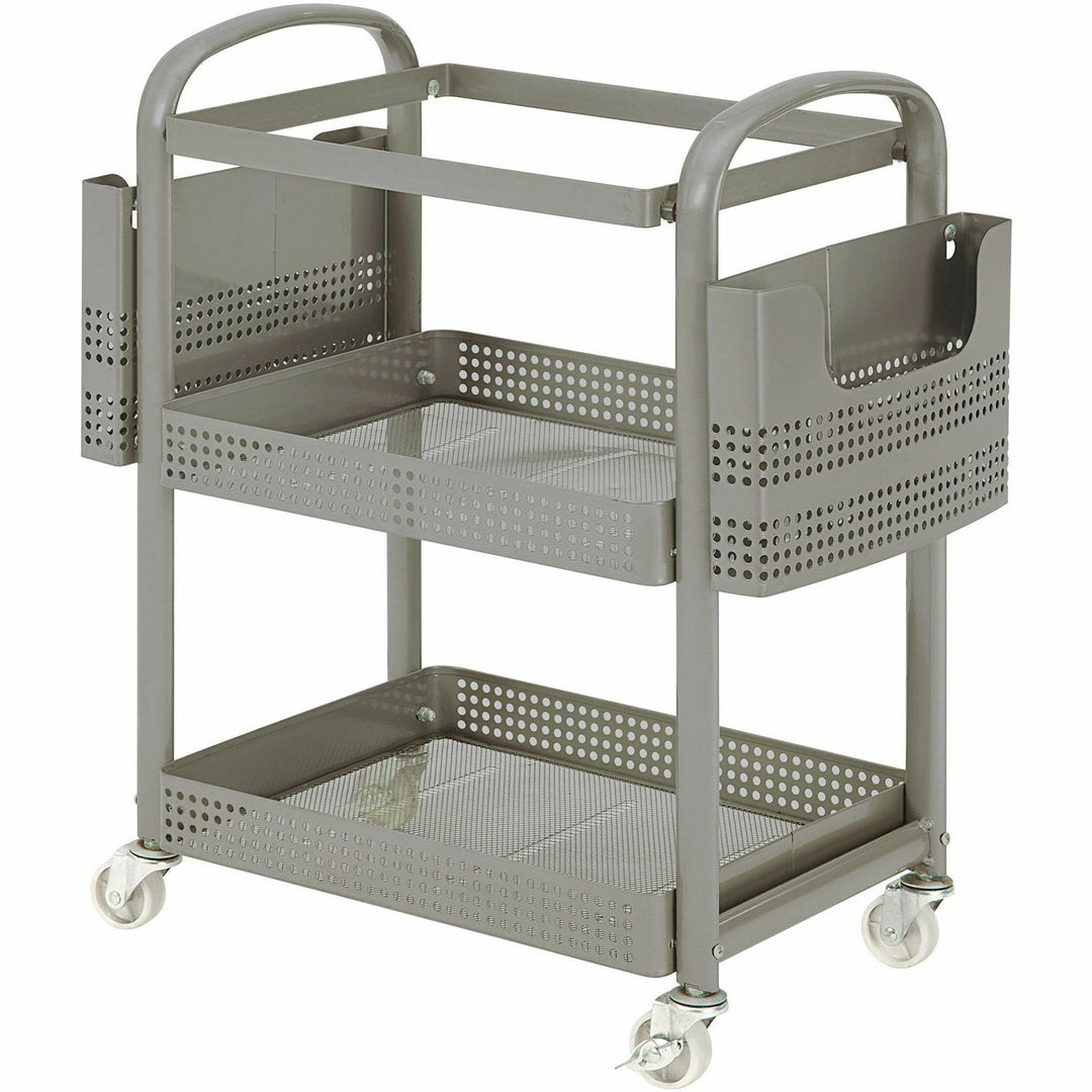 Image of Lorell Mobile File Cart, Heavy-Duty, 22-2/5"Wx12-1/2"Lx25-1/4"H, SR