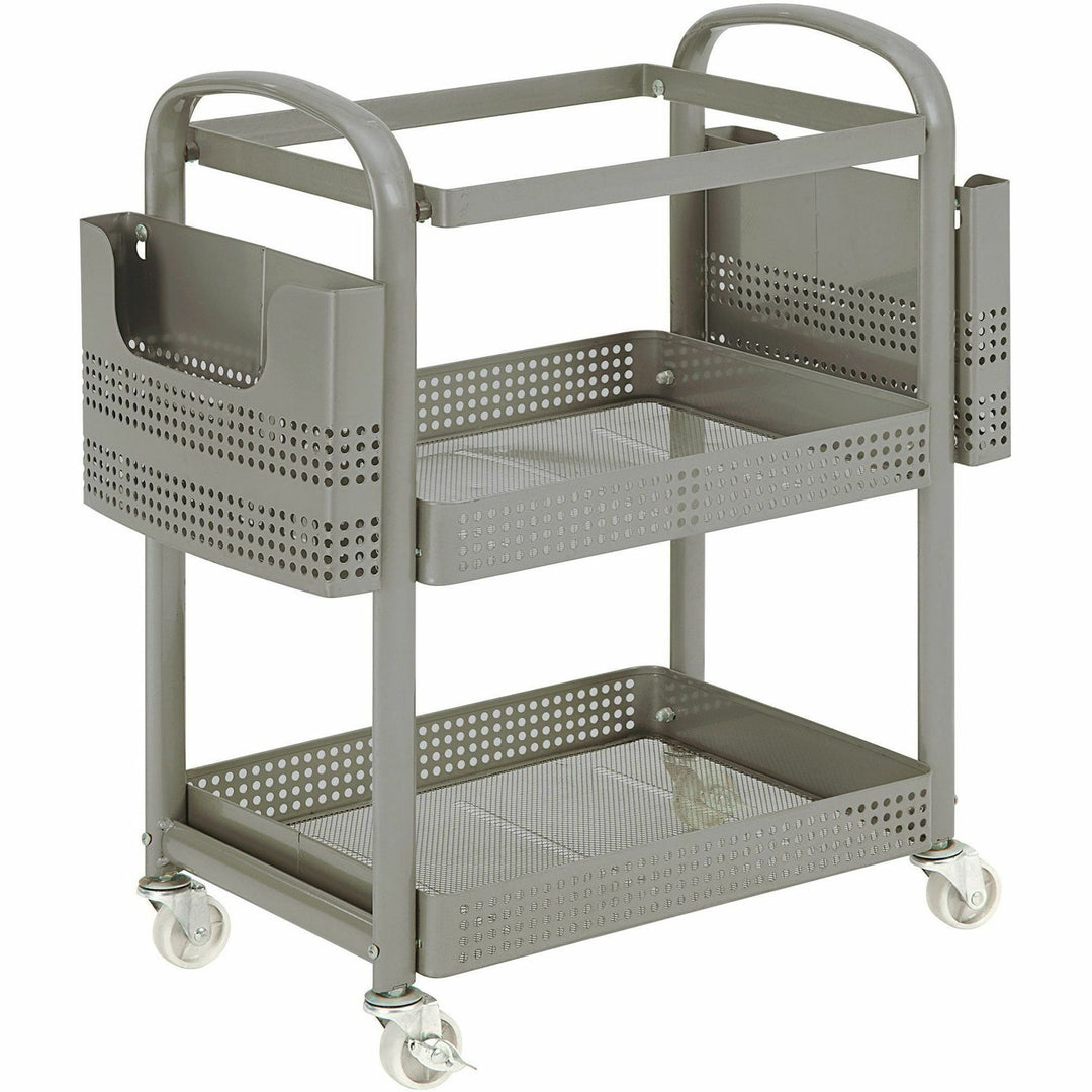 Image of Lorell Mobile File Cart, Heavy-Duty, 22-2/5"Wx12-1/2"Lx25-1/4"H, SR