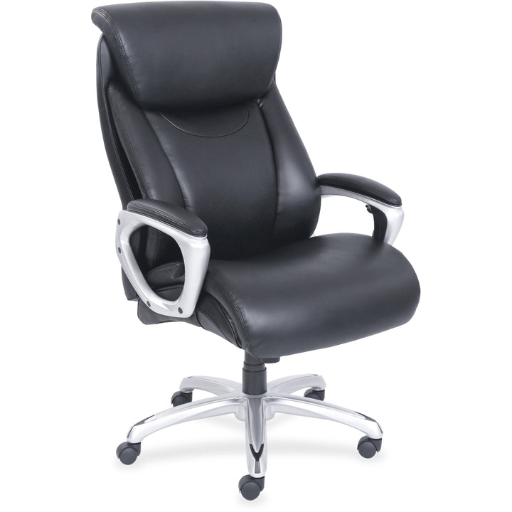 Image of Lorell Chair, Big&Tall, Hvy-duty Arms, 28-1/2"x31-1/2"x48-1/4", BK