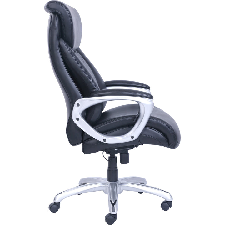 Image of Lorell Chair, Big&Tall, Hvy-duty Arms, 28-1/2"x31-1/2"x48-1/4", BK