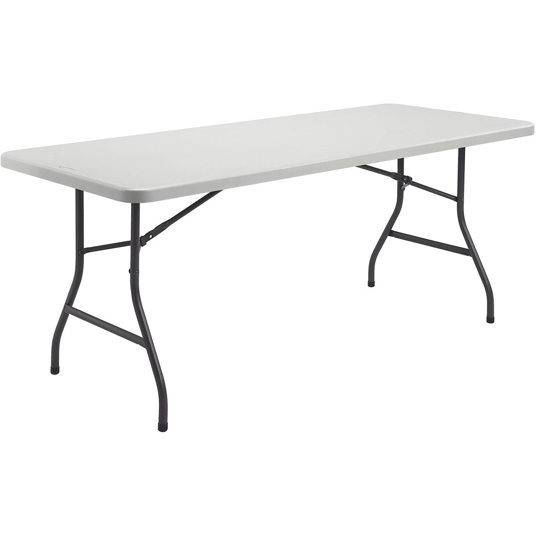 Image of Lorell Banquet Table,Light Duty,600 lb Cap.,96"x30"x29",PM/GY
