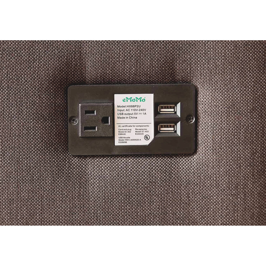 Image of Lorell 86921 Fuze Modular Series Lounge Connector Unit, Four-legged Base, Black, Mahogany, Leather, Aluminum, 1 Each