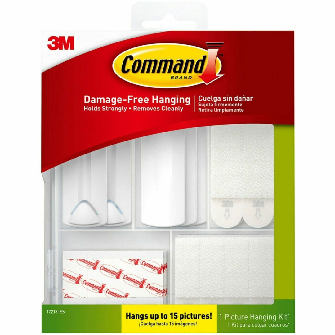 Image of Command 17213ES Picture Hanging Kit, White, 38 / Pack