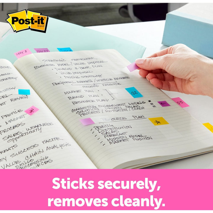 Image of Post-it® 6837CF Flags in On-the-Go Dispenser