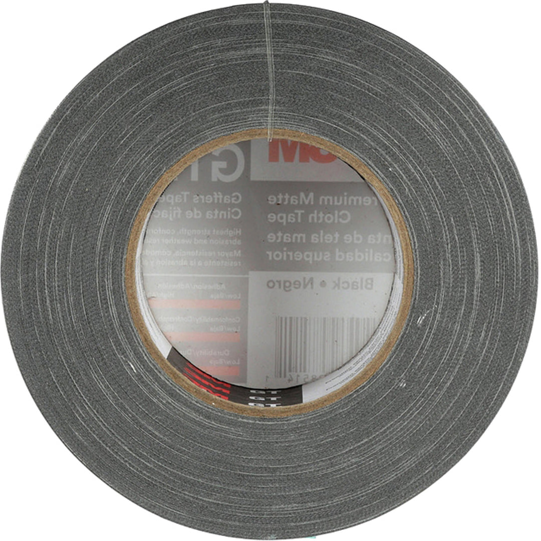 Image of 3M Matte Cloth Tape, 1-9/10"x163-4/5', 11 mil, BK