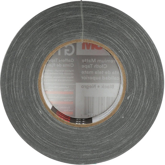 Image of 3M Matte Cloth Tape, 1-9/10"x163-4/5', 11 mil, BK