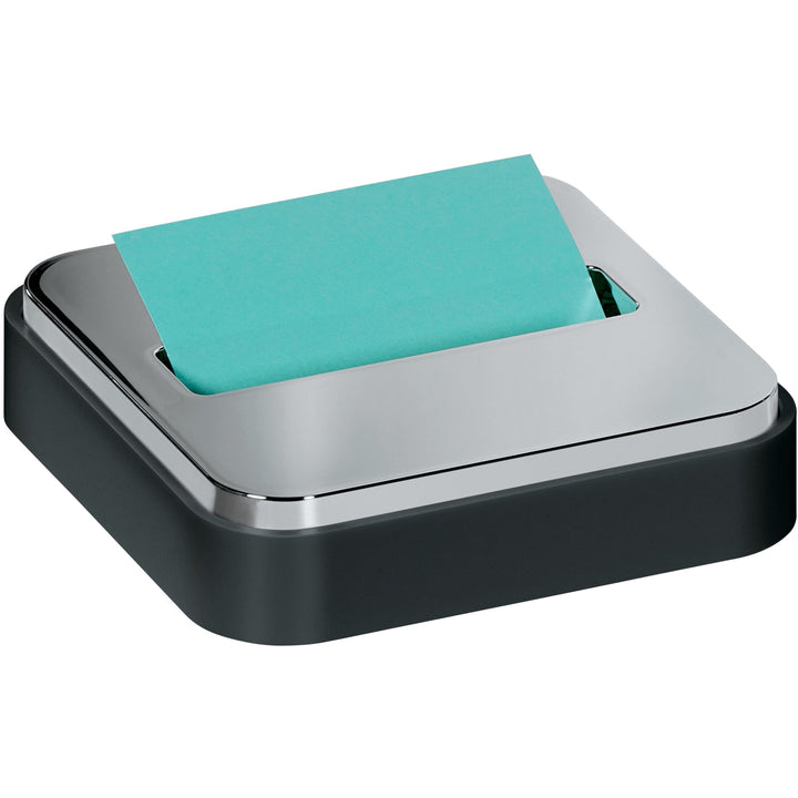 Image of Post-it® STL330BK Note Dispenser, 3" x 3" Note, 45 Sheet Note Capacity, Black, 1 Each