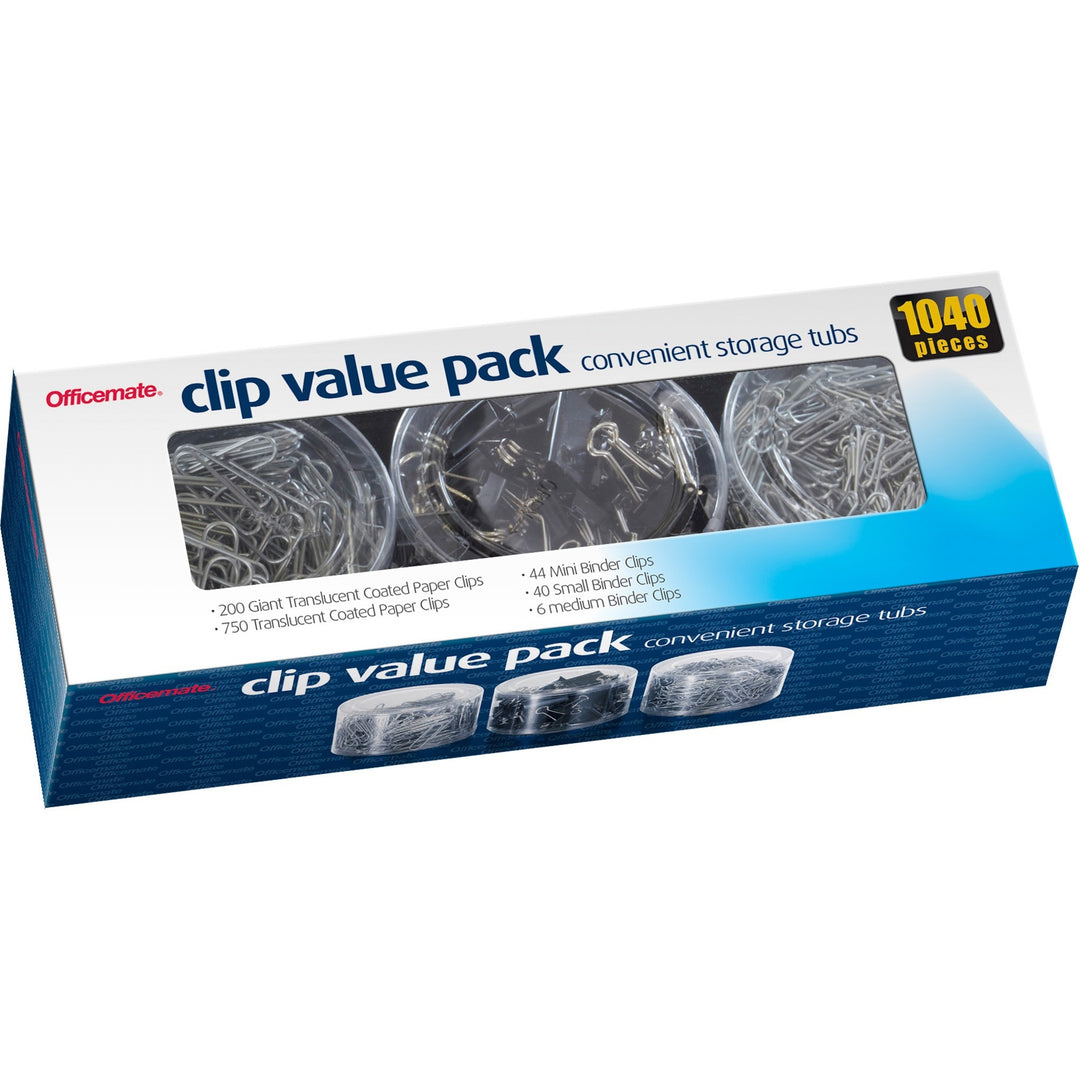 Image of Officemate 97300 Clip Value Pack