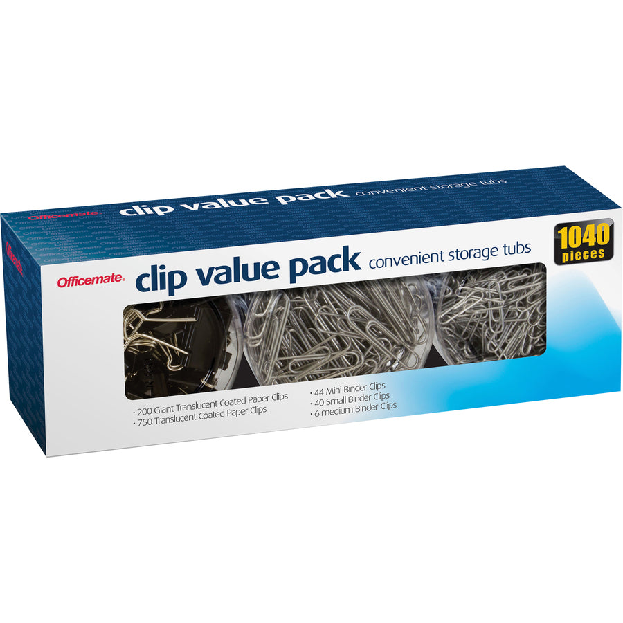 Image of Officemate 97300 Clip Value Pack