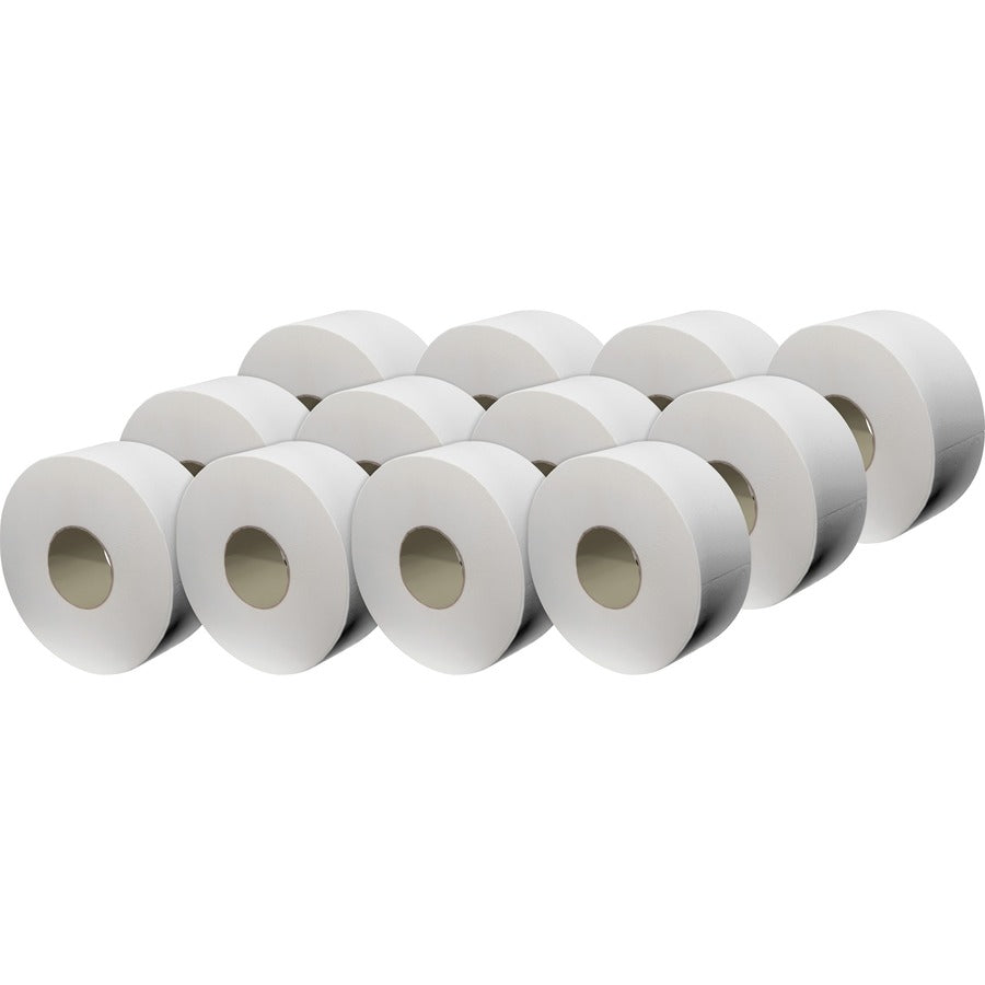 Image of Solaris Paper, Inc. Bath Tissue, 2-Ply, Jumbo Size, 3.3"Wx850'L, 12/CT, White