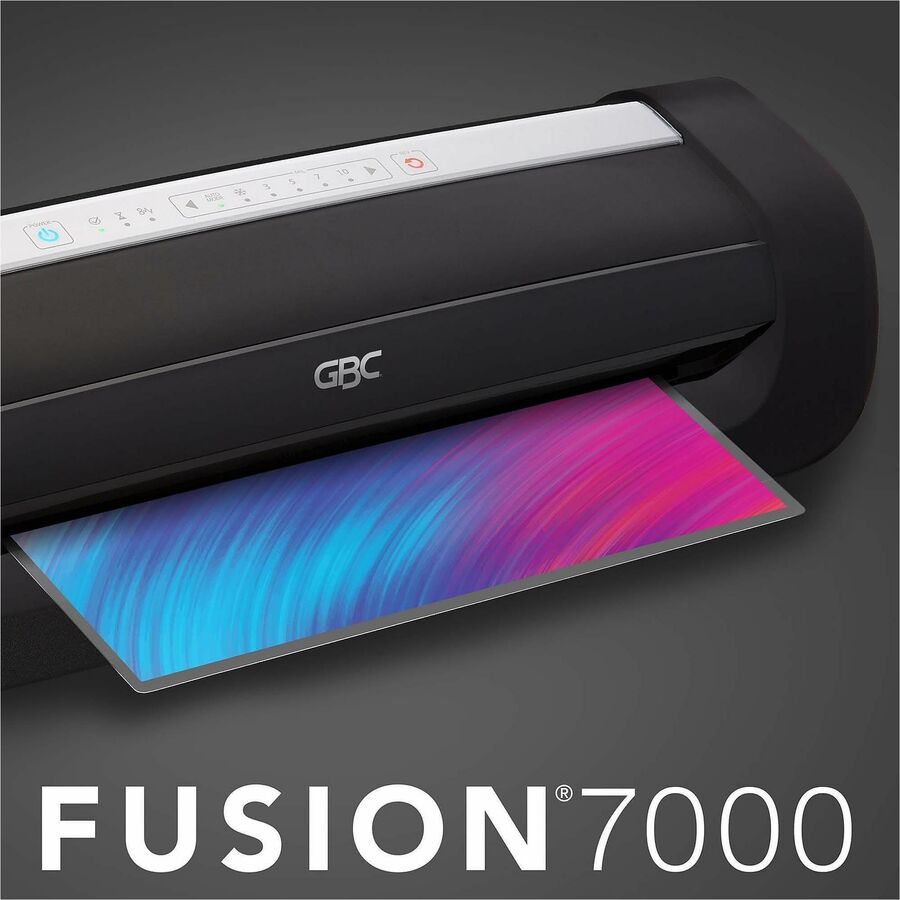 Image of GBC® Fusion Plus 7000l Thermal Pouch Laminator, Six Rollers, 12" Max Document Width, 10 Mil Max Document Thickness