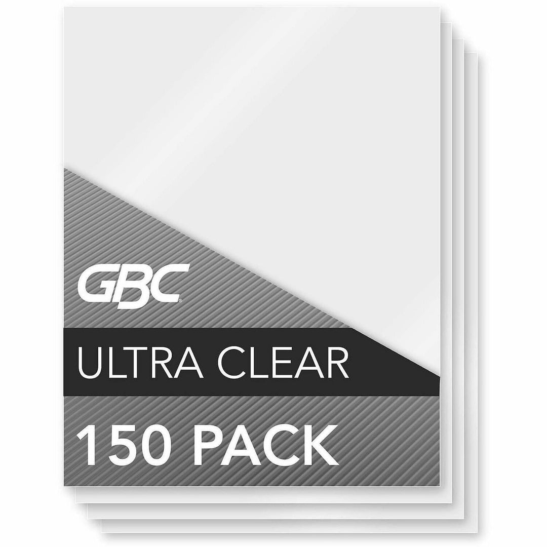 Image of GBC® Ultraclear Thermal Laminating Pouches, 5 Mil, 9" X 11.5", Gloss Clear, 150/pack