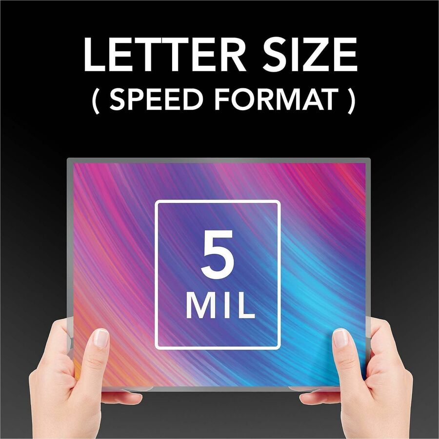 Image of GBC® Ezuse Thermal Laminating Pouches, 5 Mil, 9" X 11.5", Gloss Clear, 200/pack