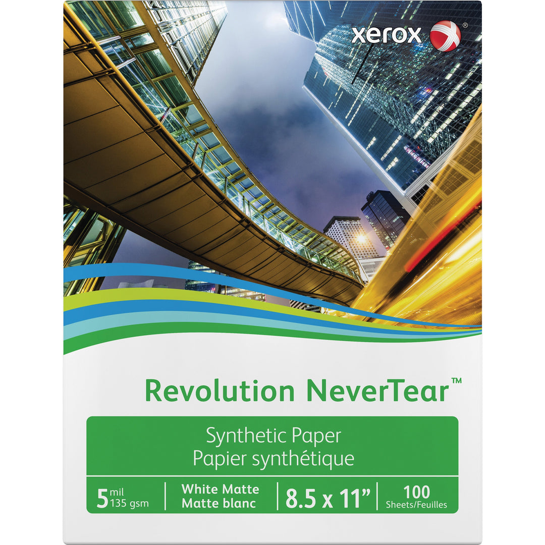 Image of Xerox 3R20172 Revolution NeverTear Synthetic Paper, White