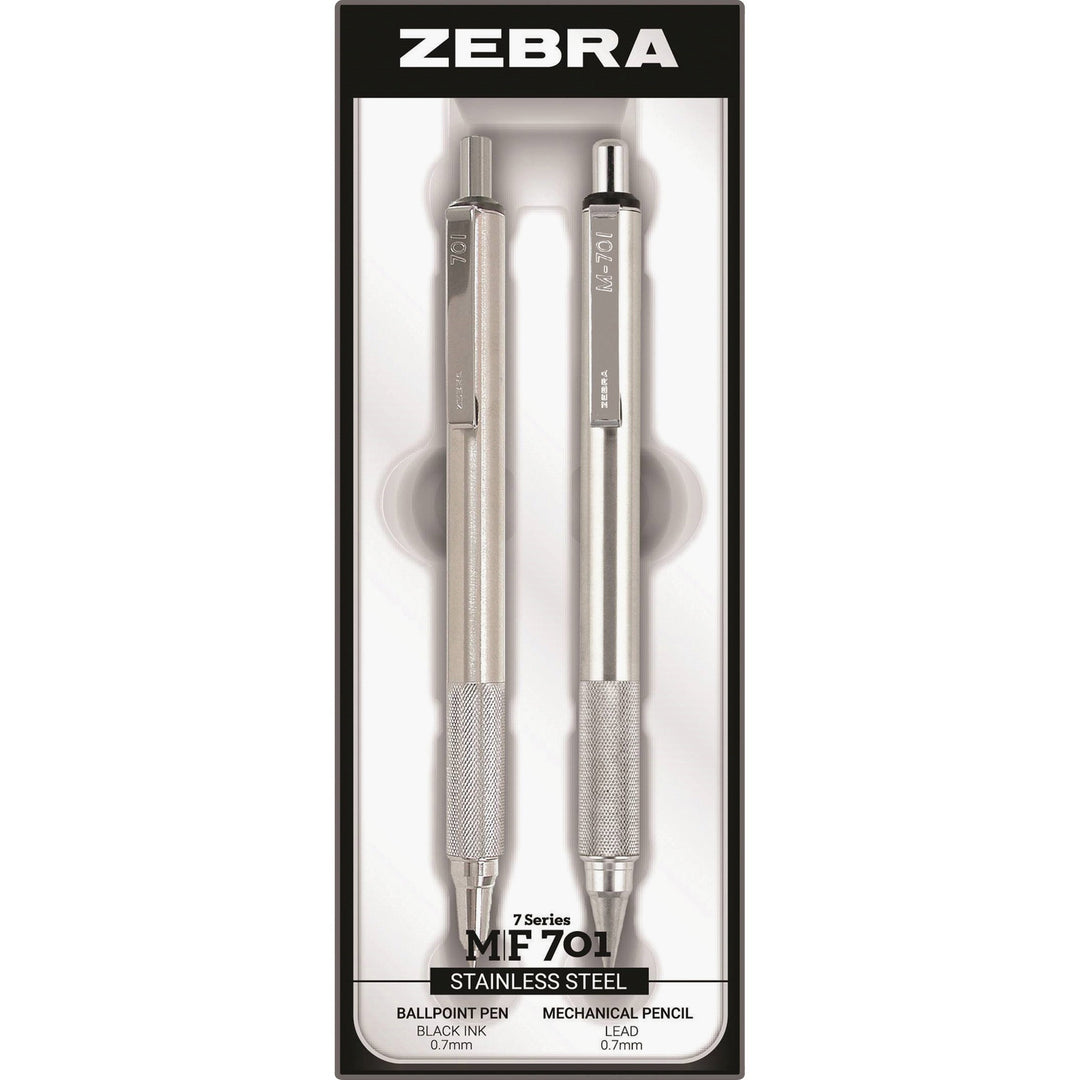Image of Zebra® Pen and Pencil Set, Refillable, 0.7mm Point Size, 2/ST, MCSR