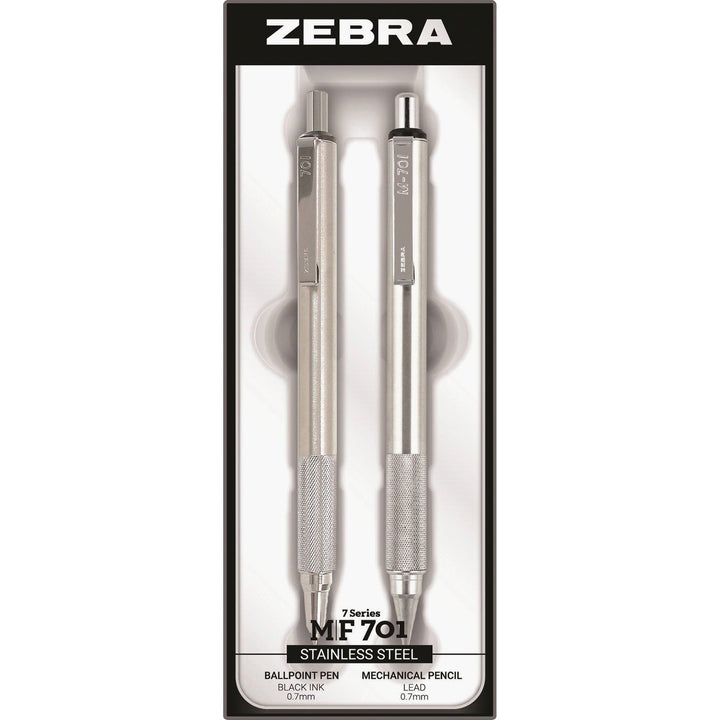 Image of Zebra® Pen and Pencil Set, Refillable, 0.7mm Point Size, 2/ST, MCSR
