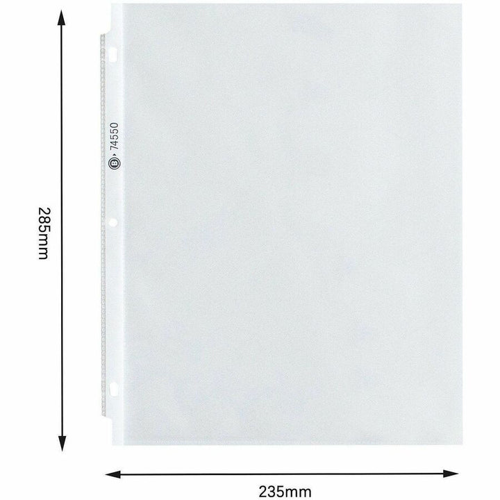 Image of Business Source Sheet Protectors,Top Load,3.2 mil,11"x8-1/2",100/BX,5/CT,CL