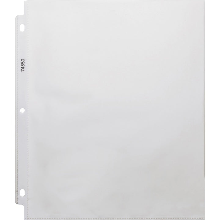 Image of Business Source Sheet Protectors,Top Load,3.2 mil,11"x8-1/2",100/BX,5/CT,CL