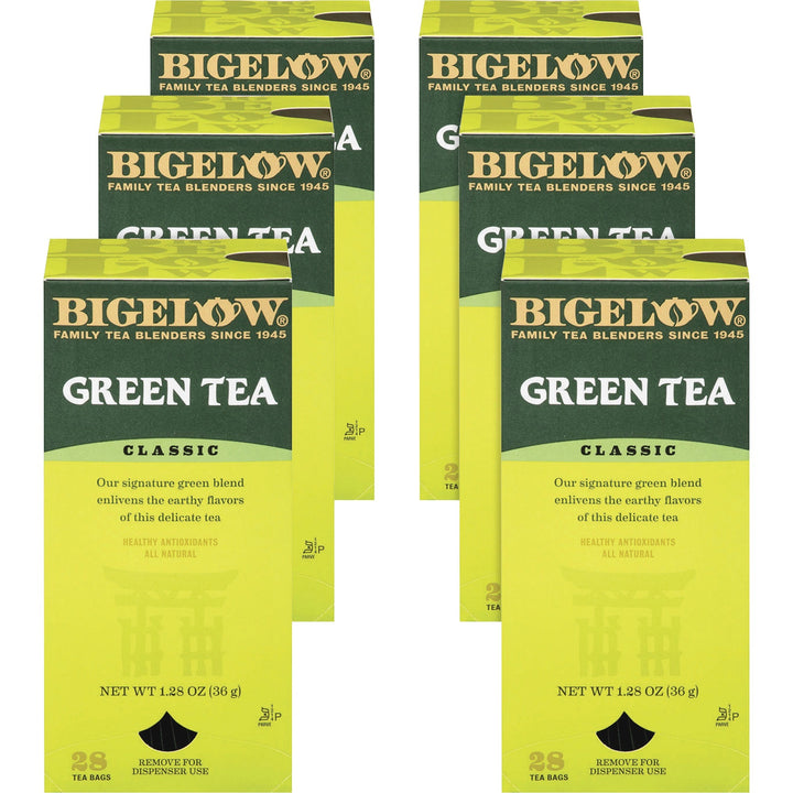 Image of Bigelow® Green Tea Bags, Foil Pouch, 168/CT, Apple Green