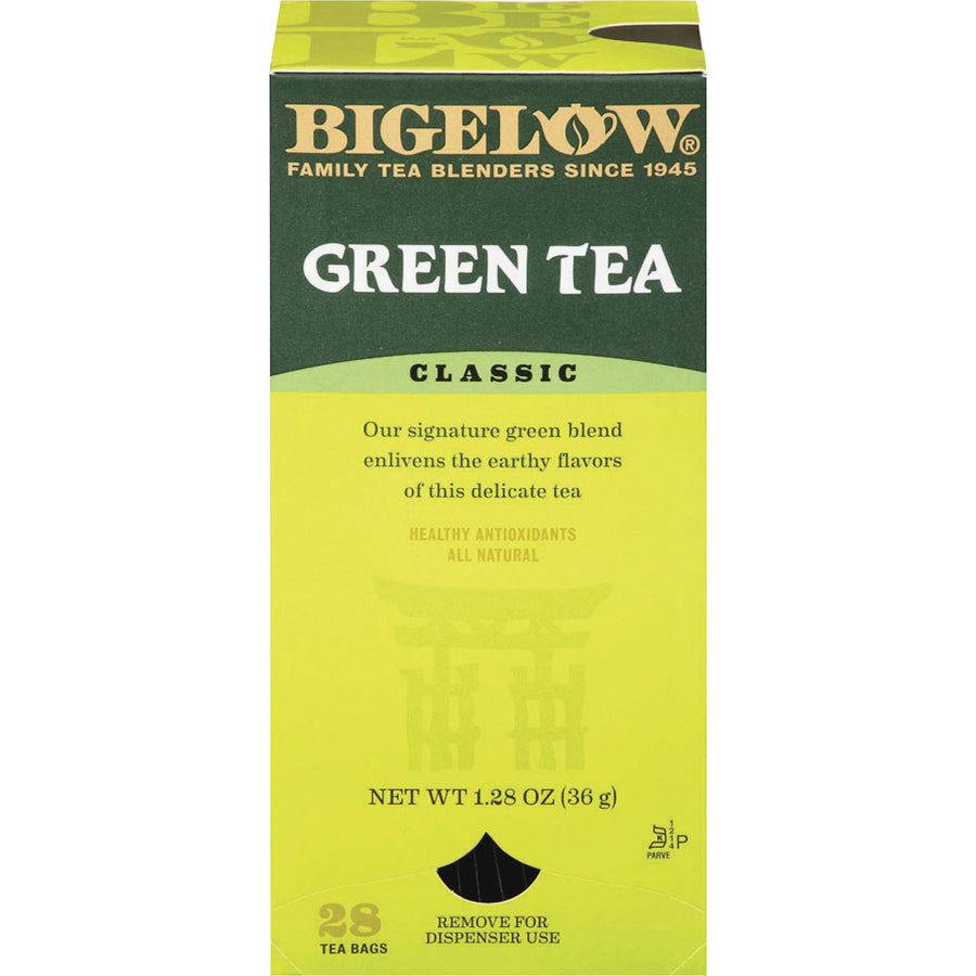 Image of Bigelow® Green Tea Bags, Foil Pouch, 168/CT, Apple Green