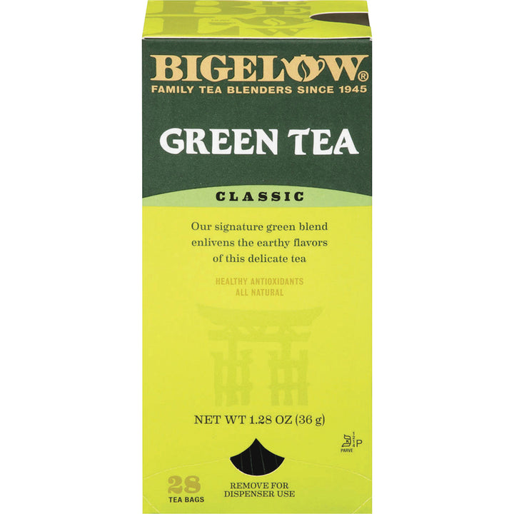 Image of Bigelow® Green Tea Bags, Foil Pouch, 168/CT, Apple Green