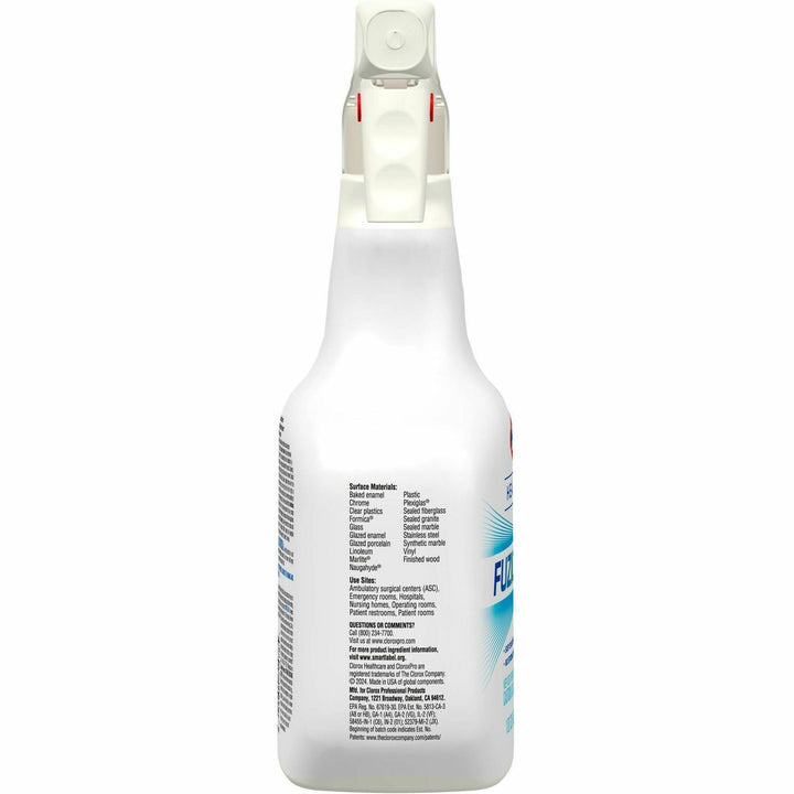 Image of Clorox® Disinfectant Cleaner, Fuzion, Low Odor, 32 oz, 9/CT