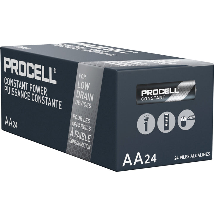 Image of Duracell® Batteries, Alkaline, AA, 24/BX, 6BX/CT, BK